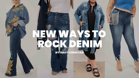 New Ways to Rock Denim: Trendsetting Styles for Plus Size Fashion