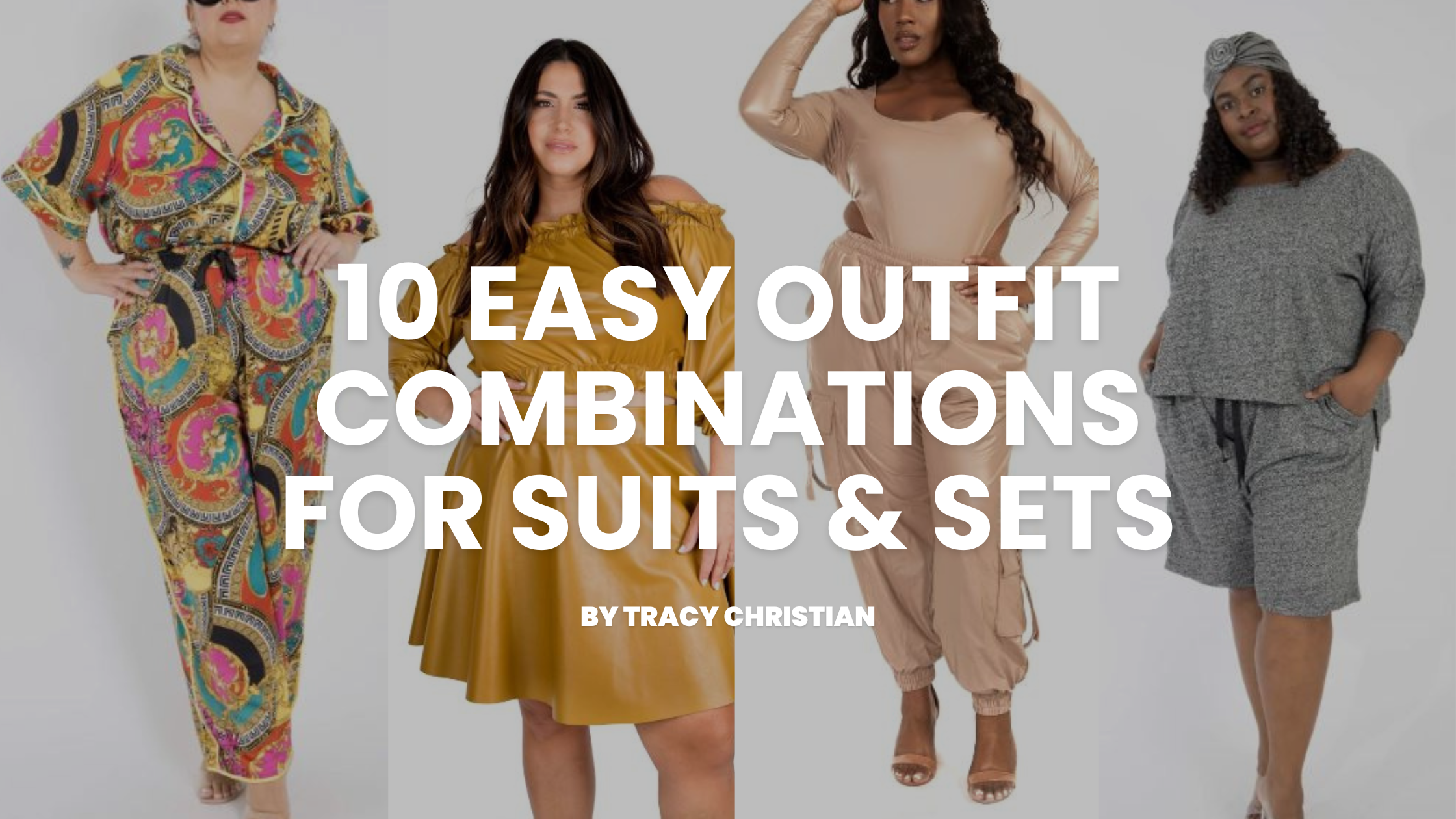 10 Easy Outfit Combinations for Plus Size Suits and Sets – Sante Grace