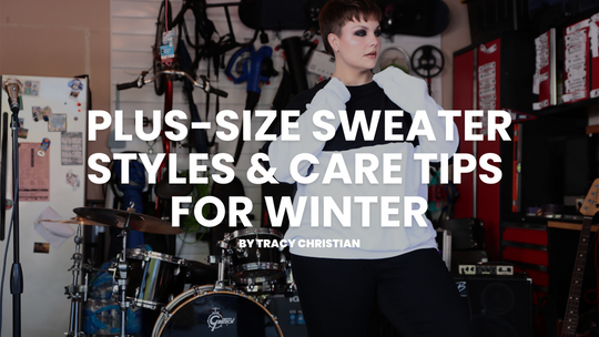 Plus Size Sweater Styles & Care Tips for Winter