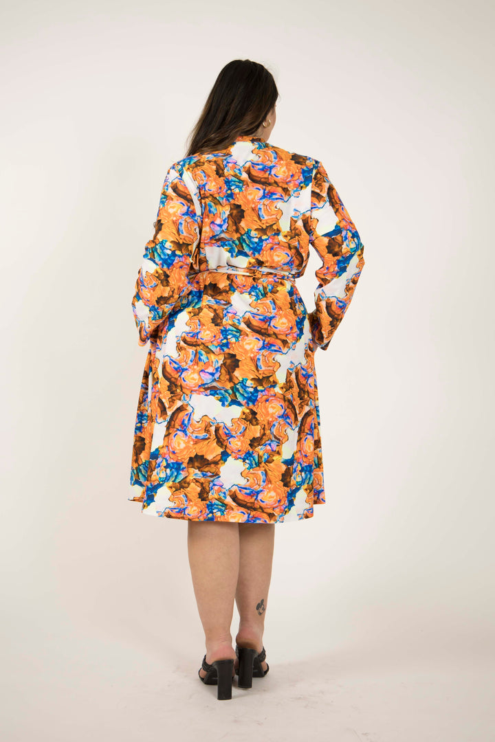 The Perfect Plus Wrap Dress - Maxi (Fall and Winter Weight)
