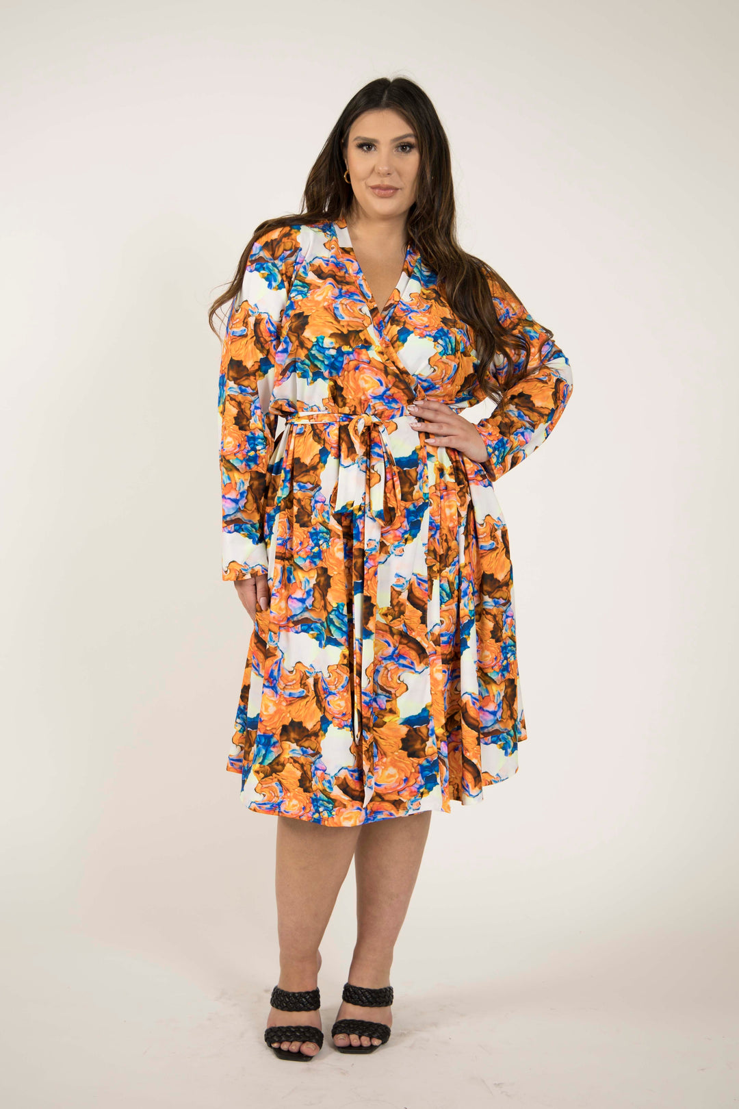 The Perfect Plus Wrap Dress - Maxi (Fall and Winter Weight)