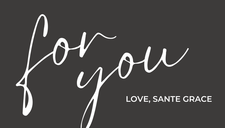 Sante Grace E-Gift Card 2025