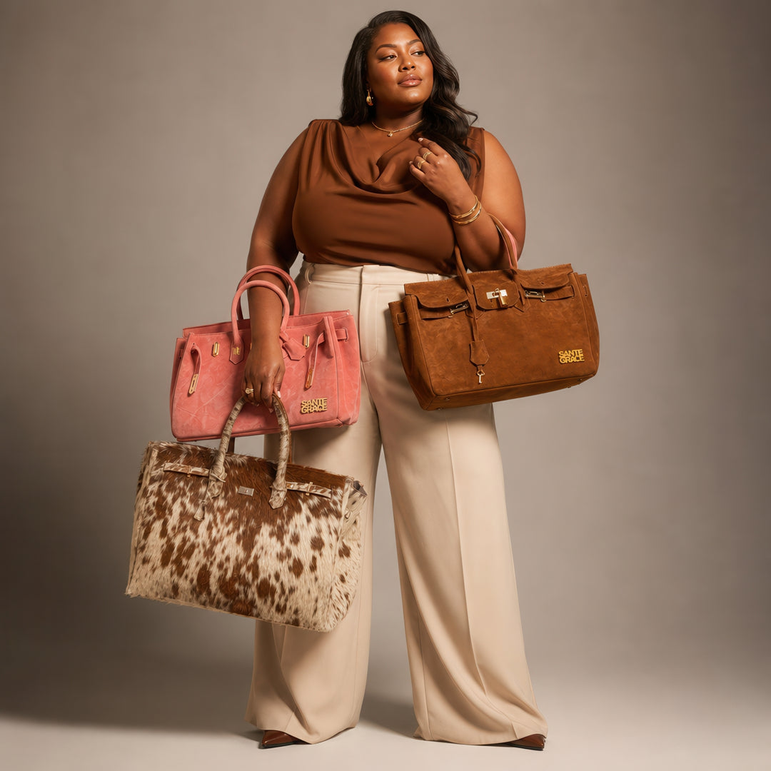 The Ripley 35 Carryall in Chestnut Suede