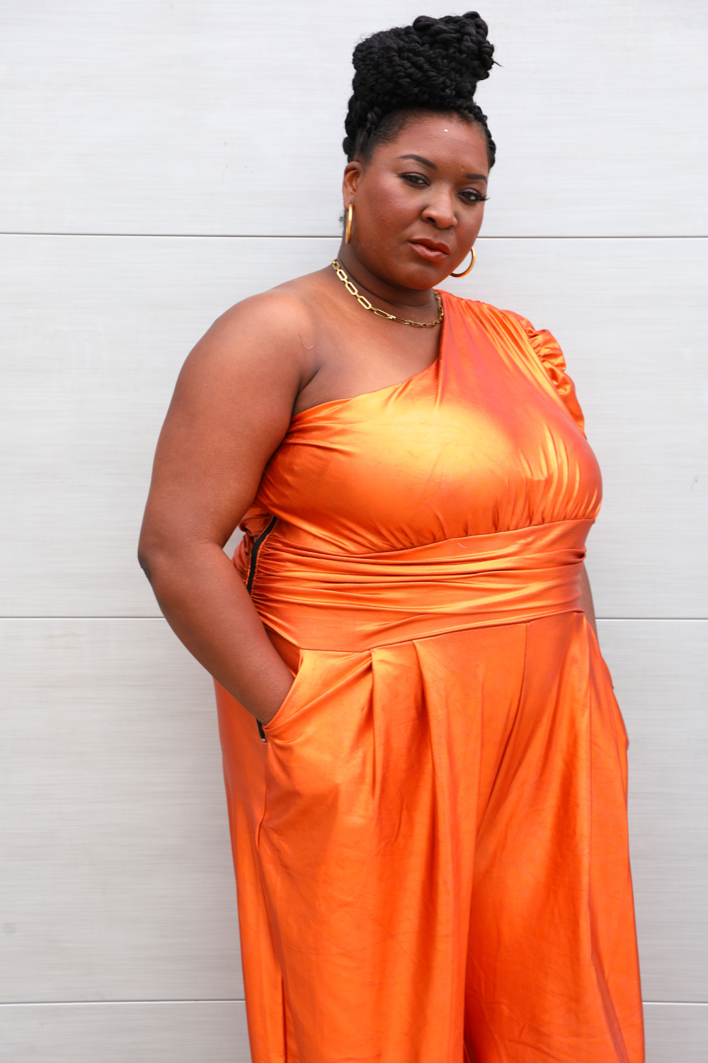 Shop Luxury Plus Size The Cher Lam Jumpsuit Sante Grace