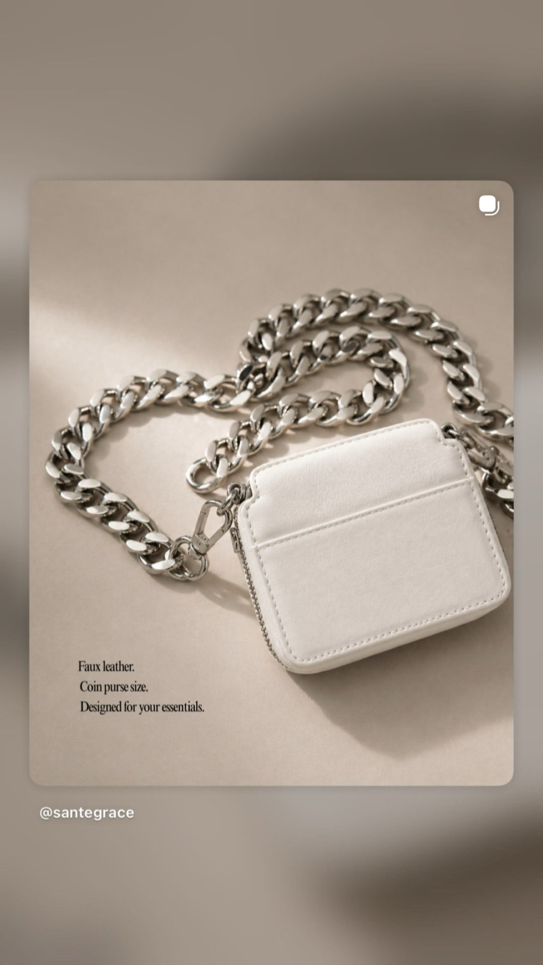 White Crossbody Bag