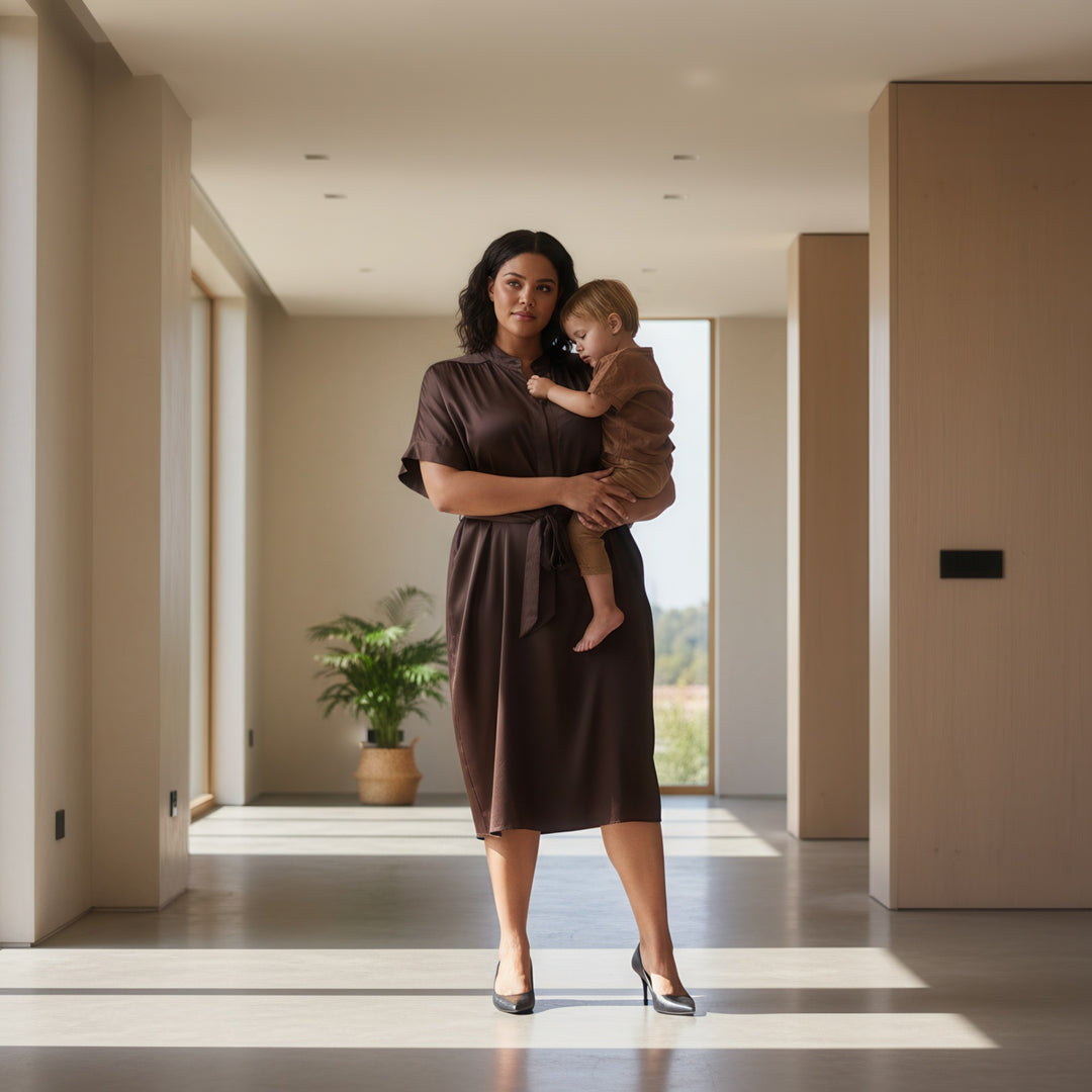 The Traveler Caftan - Plus Size Dress Crafted in Velora™