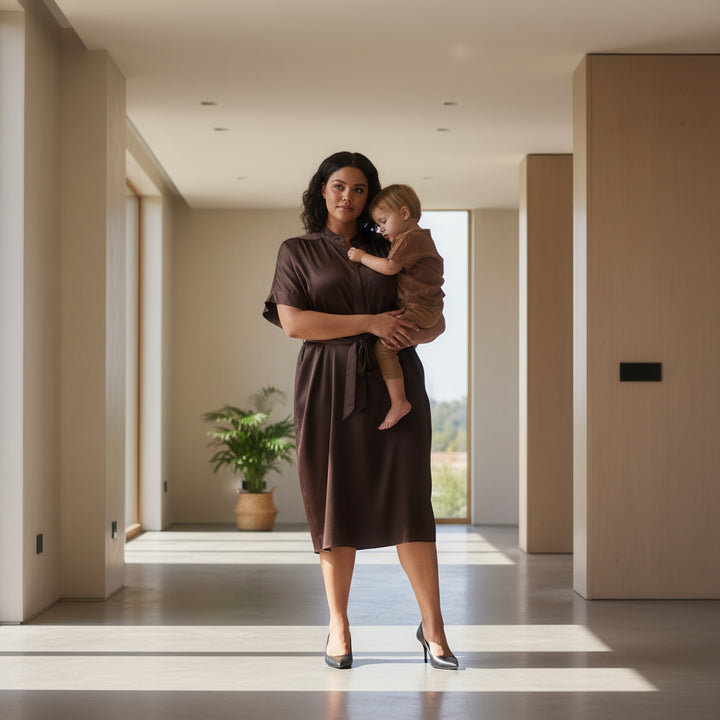 The Traveler Caftan - Plus Size Dress Crafted in Velora™