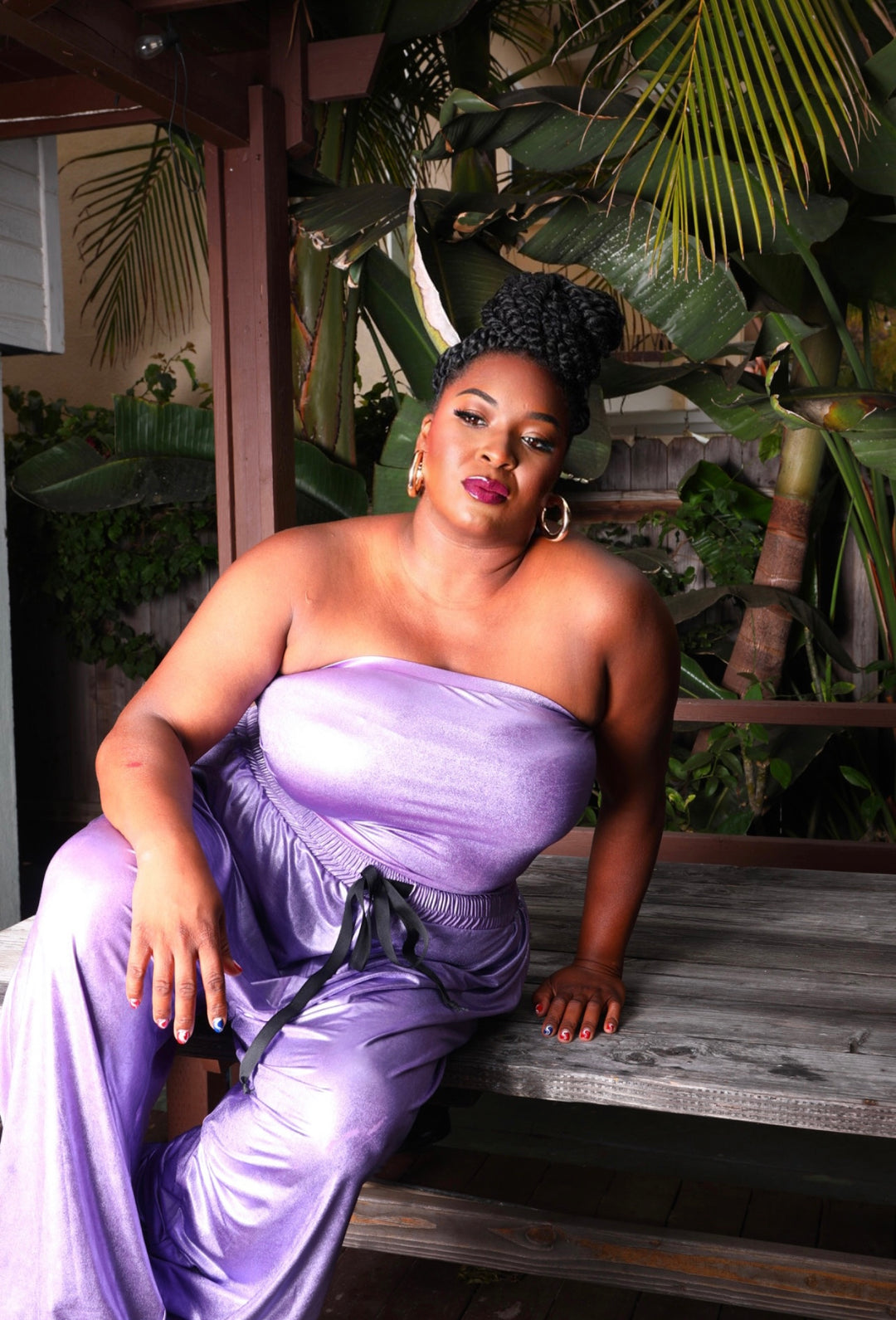 Luxury Plus Size Italian Silk High Waisted Jogger – Sante Grace