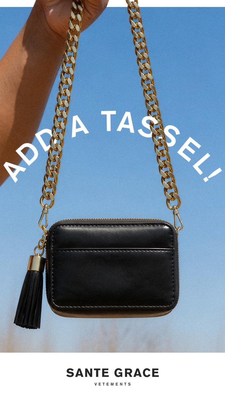 Black crossbody bag
