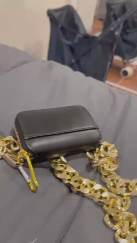 Black crossbody bag