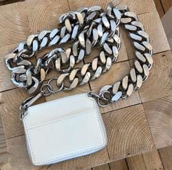 White crossbody bag