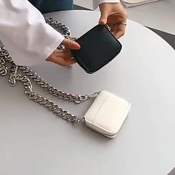 White crossbody bag